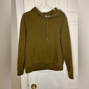 H&M Green Hoodie Size Md